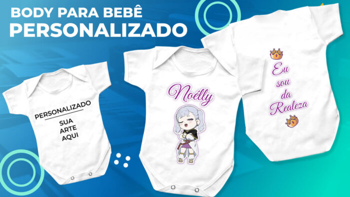 Body para bebê - Personalizado