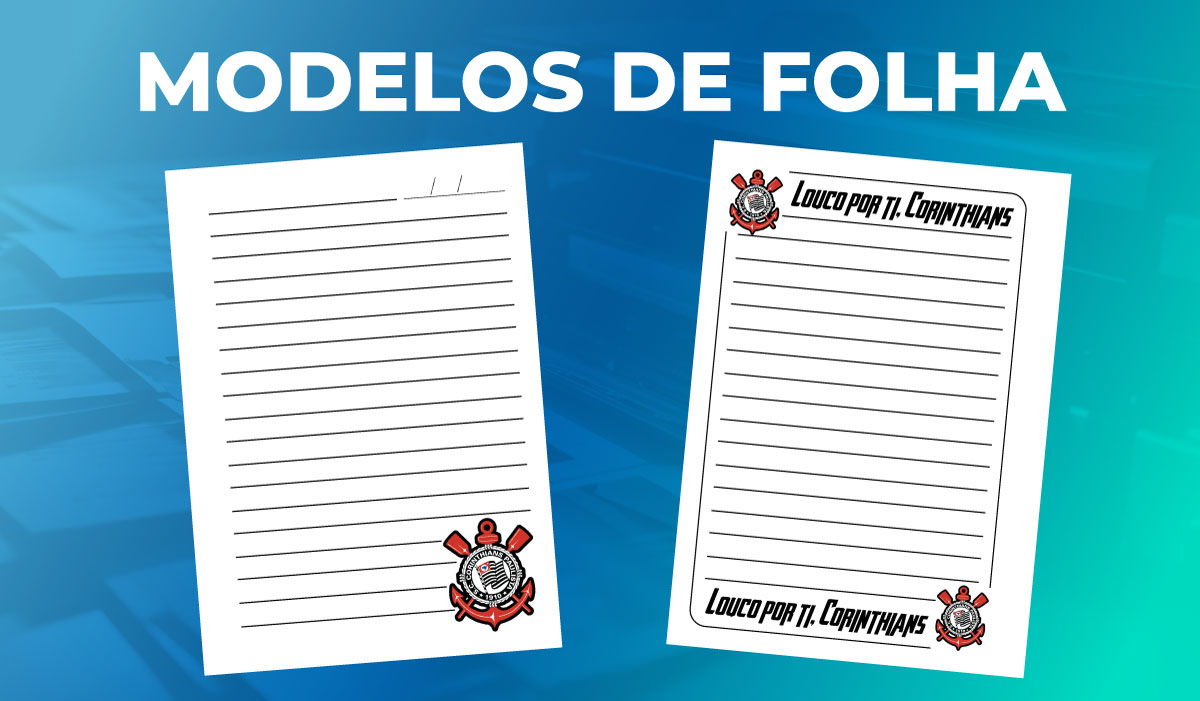 Caderno Corinthians Capa dura - Personalizado - Imagem 3