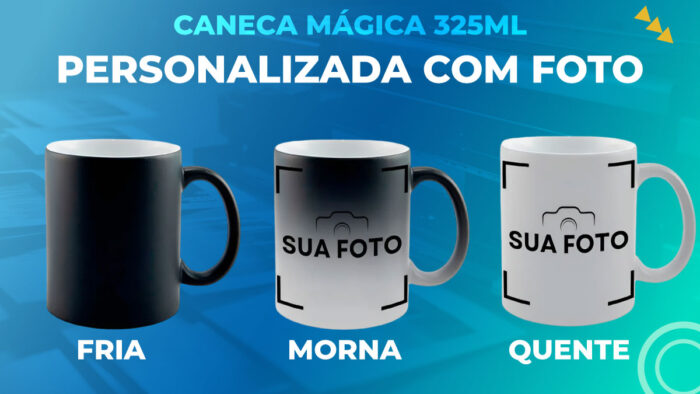 Caneca mágica Personalizada