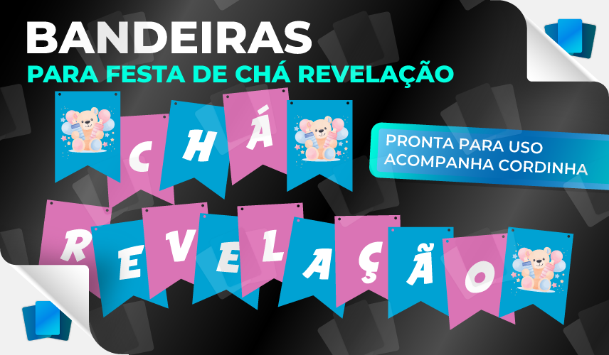 Bandeiras - Chá revelação